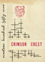 Crestview High School 1959 yearbook cover photo