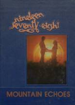 1978 Union County High School Yearbook from Blairsville, Georgia cover image