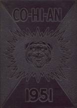 Cortland High School 1951 yearbook cover photo