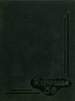 Riverdale High School 1956 yearbook cover photo