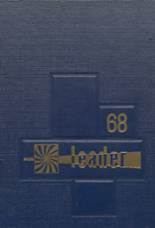 Brookside High School 1968 yearbook cover photo