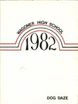 Wagoner High School 1982 yearbook cover photo