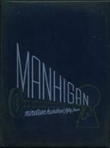 Mansfield High School 1954 yearbook cover photo