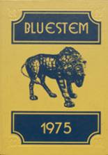 1975 Bluestem High School Yearbook from Leon, Kansas cover image