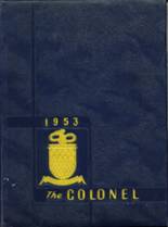 William Fleming High School 1953 yearbook cover photo