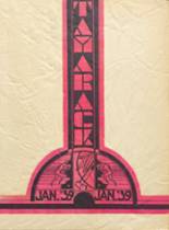 North Central High School 1939 yearbook cover photo