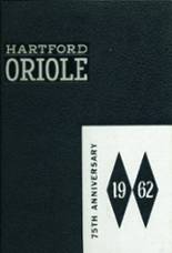Hartford Union High School 1962 yearbook cover photo
