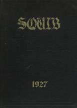 Shelbyville High School 1927 yearbook cover photo