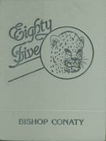 Bishop Conaty Memorial High School 1985 yearbook cover photo