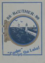 Reuther High School 1989 yearbook cover photo