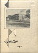 Glencoe High School 1959 yearbook cover photo