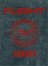 Wilbur Wright High School 1981 yearbook cover photo