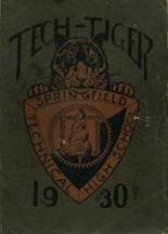 Technical High School 1930 yearbook cover photo