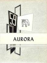 1959 Gaston High School Yearbook from Gaston, Indiana cover image