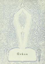 Arkport Central School 1952 yearbook cover photo