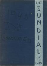 Girls Vocational School 1940 yearbook cover photo