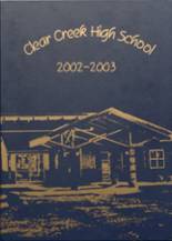 Clear Creek High School 2003 yearbook cover photo