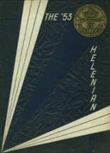 St. Helena High School 1953 yearbook cover photo