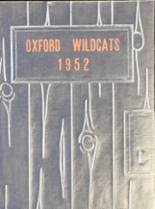 Oxford High School 1952 yearbook cover photo