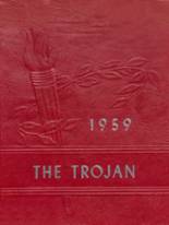 1959 St. Henrys High School Yearbook from Charleston, Missouri cover image