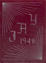 Juneau High School 1948 yearbook cover photo