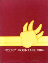 Rocky Mountain High School 1984 yearbook cover photo