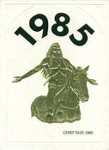Jupiter High School 1985 yearbook cover photo