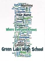 Green Lake High School 2012 yearbook cover photo