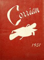 Corry Area High School 1951 yearbook cover photo