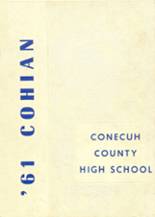 Conecuh County High School 1961 yearbook cover photo