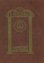 Harmony High School 1929 yearbook cover photo