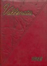 Valley High School 1952 yearbook cover photo