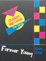 Crockett High School 2006 yearbook cover photo