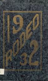 Coopersville High School 1932 yearbook cover photo