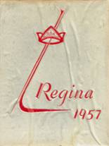 Notre Dame Academy 1957 yearbook cover photo