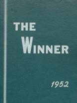 Winthrop High School 1952 yearbook cover photo
