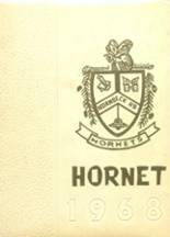 Hornbeck High School 1968 yearbook cover photo