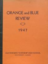 Chatsworth High School 1947 yearbook cover photo