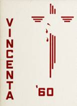 St. Vincent's High School 1960 yearbook cover photo