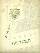 Tipton High School 1954 yearbook cover photo