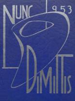 1953 University High School Yearbook from Ann arbor, Michigan cover image