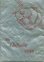 Chehalis High School 1948 yearbook cover photo