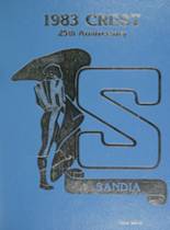 Sandia High School 1983 yearbook cover photo