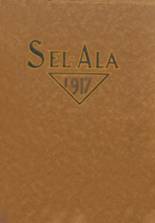 Selma High School 1917 yearbook cover photo