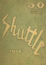 Shaw High School 1958 yearbook cover photo