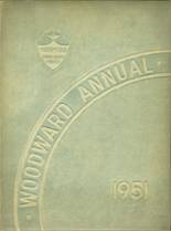 Woodward High School 1951 yearbook cover photo