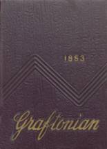 Grafton High School 1953 yearbook cover photo