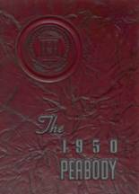 Peabody High School 1950 yearbook cover photo