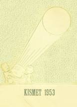 Kismet High School 1953 yearbook cover photo