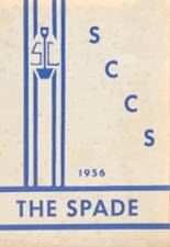 Sandy Creek High School 1956 yearbook cover photo